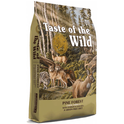 Hrana uscata pentru caini Taste of the wild Pine Forest Vanat si legume 2 kg